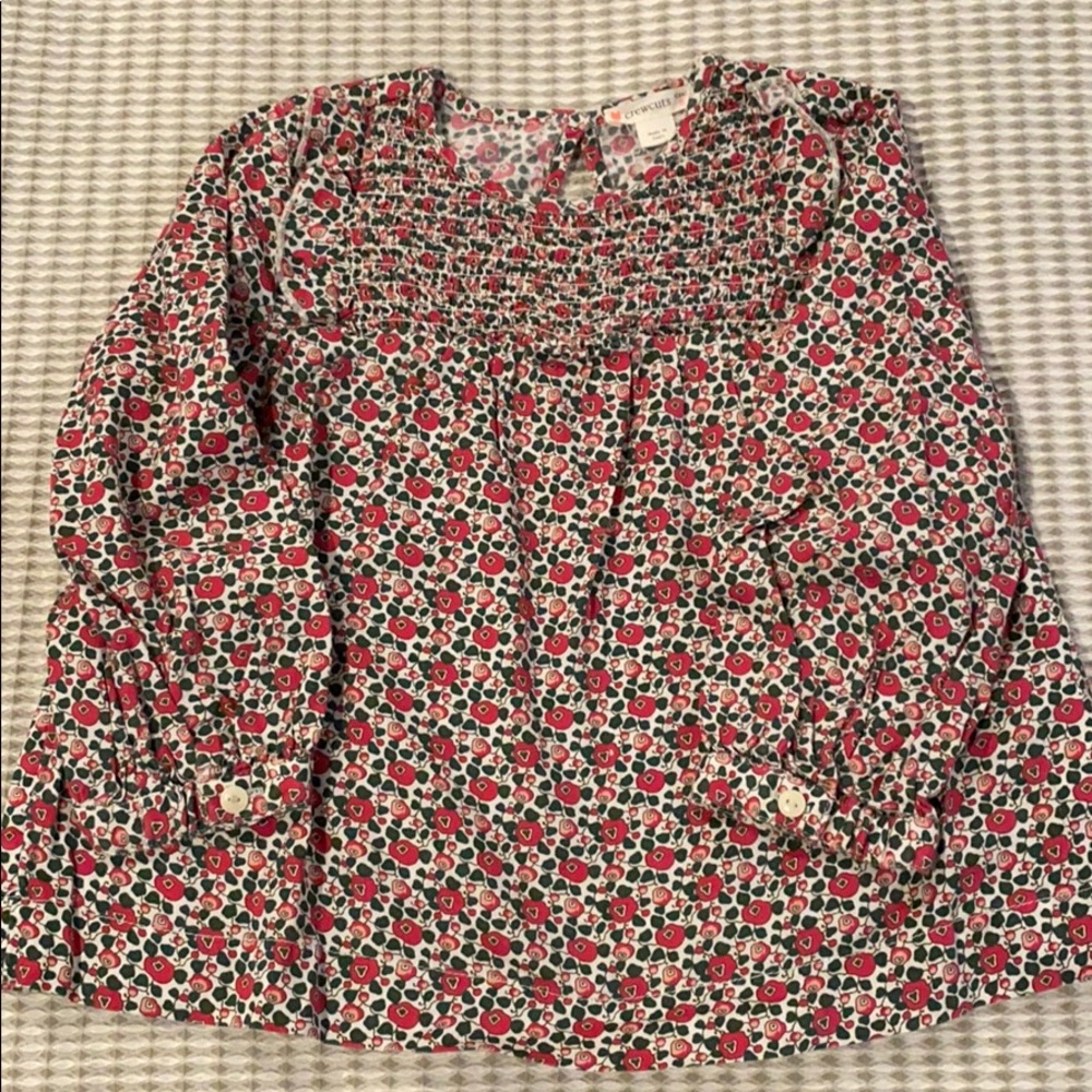 Crewcuts floral blouse